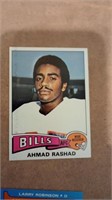 1975 Topps Ahmad Rashad  Buffalo Bills