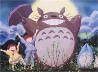 NEW (18" X 14") Framed Poster My Neighbour Totoro