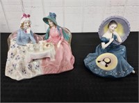 ROYAL DOULTON 2 figurines 1936 1974