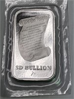 We The People 1 ounce silver bar