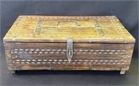 Vintage wood storage box