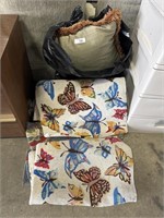 Floral & Butterfly Area Rugs, Plush Pillows.