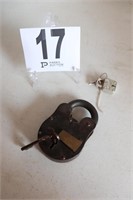 Vintage Lock with Key