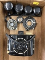 Vintage Kodak Camera with Lenses