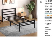 Mr IRONSTONE Twin Bed Frame