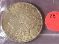 1921 MORGAN SILVER DOLLAR