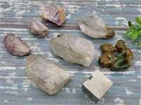 MIXED LOT ROCK STONE LAPIDARY SPECIMEN