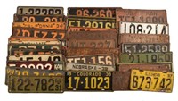 Collection of 1931-1940 License Plates