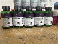 Lot of 5 virenz health performNZ black currants