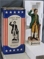 S: McCORMICK WHISKEY PATRICK HENRY DECANTER