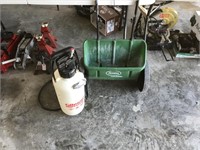 Scotts 1000 Seeder & Gilmore Bug Sprayer