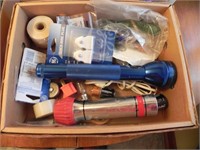 Box Lot Misc. Items, Flashlights, Etc.