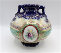 Antique Nippon Hand Painted Bud Vase