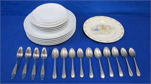 Plates & Cutlery Bunnykins, Royal Worcester,