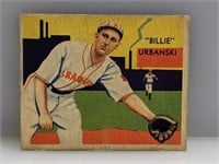 1935 Diamond Stars #37 Billie Urbanski Braves