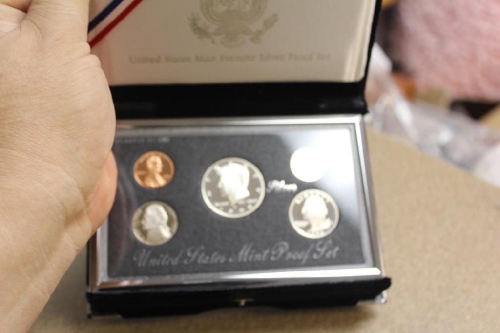 1998 US Mint Premier Silver Proof Set