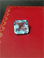 Amazing 46.5 Ct. Blue Topaz Gemstone Tested