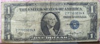 Silver certificate 1935 $1 banknote