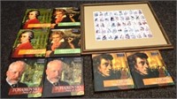 (8) Classic Composers Music CDs & Postage Stamps