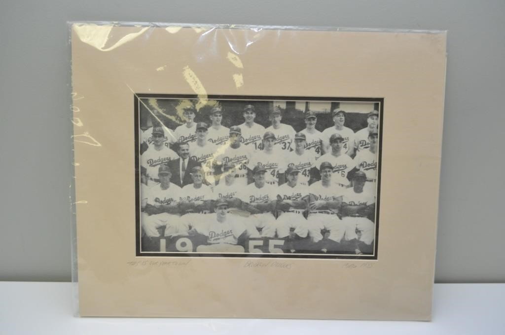 Brooklyn Dodgers 1955 Photo