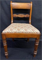 EARLY 1800'S ACCENT CHAIR - RING-TURNING