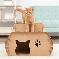 Carlson Cat Camper w/ Scratching Pad  Cat Door