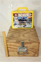 Wooden Box & Emergency Kit