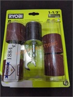 Ryobi 8pc 1.5" Drum Sander Drill Attachments