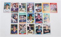( 17) Tom Glavin Baseball Trading Card Lot