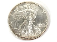 1938-D Walking Liberty Half Dollar - Low Mintage