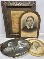 Vintage wall hanging frames