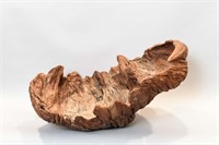 LARGE BURL WOOD BOWL