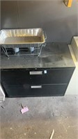 Metal filing cabinet 29in x36in x19in and food