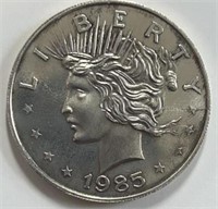 1985 Silver Trade Unit .999 Fine Silver