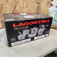 Lagostina Pots & Pan Set Like New