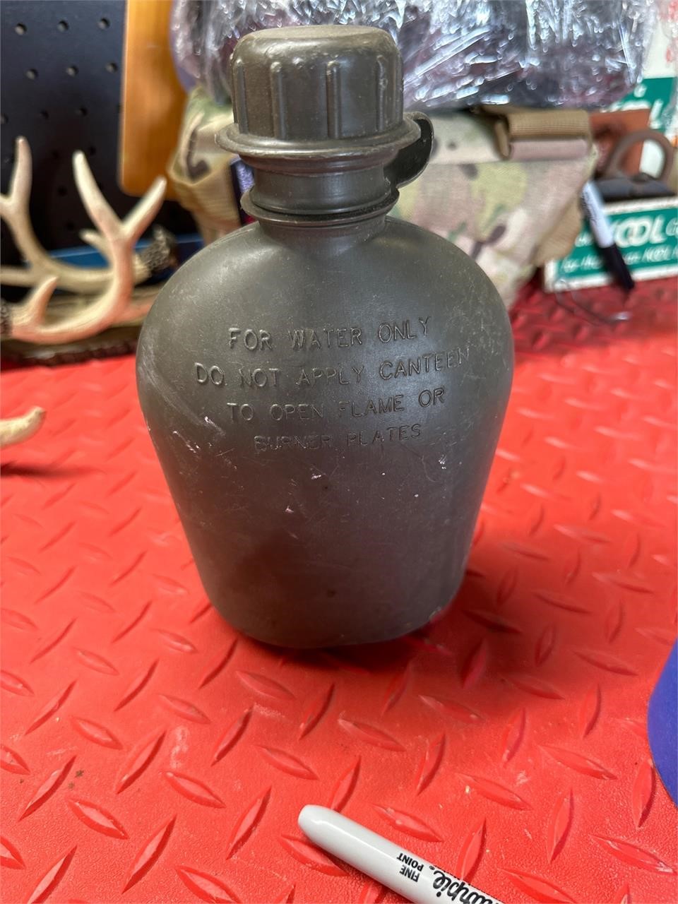 Military Water Canteen plastic