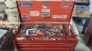 SNAP-ON TOOL BOX W/ MISC. TOOLS