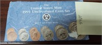 1991 US MINT  UNCIRCULATED COIN SET
