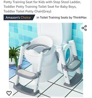 Potty Training Seat for Kids with Step Stool