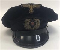 German WWII Dress Hat W/ Patches
