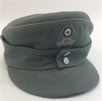 German WWII Military Cap W/ Patch