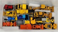 ASSORTED LOT OF VARIOUS BRAND CONSTRUCTION TRUCKS