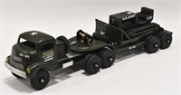 Custom Smith Miller Army Truck w/ Lowboy & Dozer