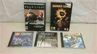 Five PC Video Games Including Serious Sam II