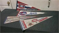 Four Canadian Team Banners