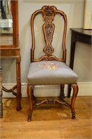 Pair of Queen Anne style side chairs