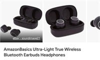 AmazonBasics Ultra-Light True Wireless Bluetooth