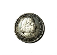 1893 COLUMBIA SILVER HALF DOLLAR