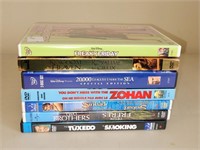 BUNDLE OF 8 DVDs