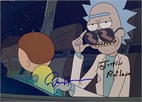 Autograph Rick and Morty Photo